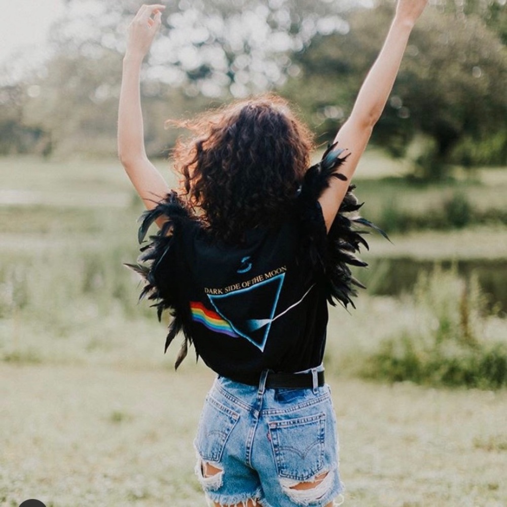 LF Furst of a Kind distress denim shorts Vintage